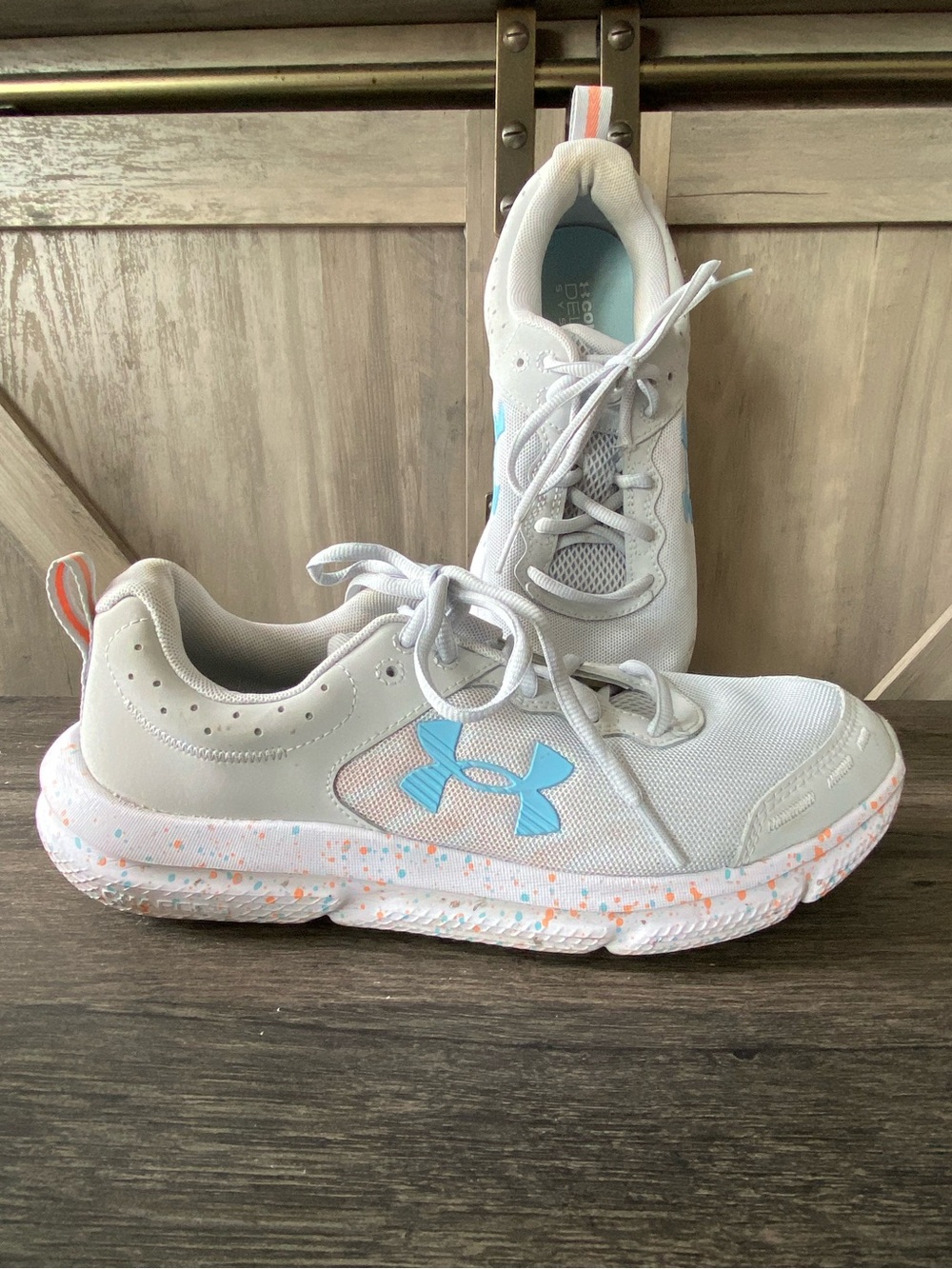 Under Armour Sneakers Women’s Charged Assert Comfort Deluxe System Grey Size 9.5